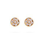Crystal Bud Diamond Earrings - 22K Jewellery for Women