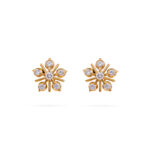 Diamond Daisy Earrings
