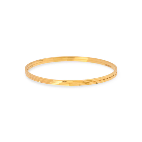 Sleek Shine Gold Bangles