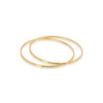 Sleek Shine Gold Bangles