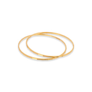 Sleek Shine Gold Bangles