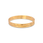 Royal Imprint Gold Bangles - 22K Jewellery