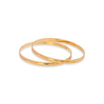 Royal Imprint Gold Bangles - 22K Jewellery