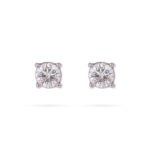 Solo Brilliance Diamond Earrings - 18K Jewellery