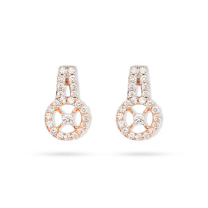 Radiant Hoop Diamond Earrings - 18K Jewellery