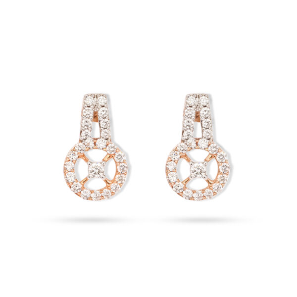 Radiant Hoop Diamond Earrings - 18K Jewellery