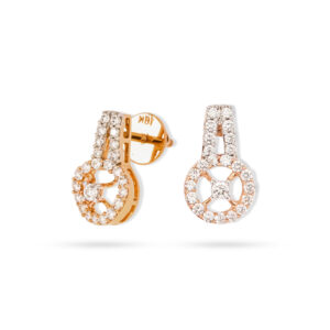 Radiant Hoop Diamond Earrings - 18K Jewellery
