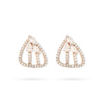 Trilight Curve Diamond Earrings - 18K Jewellery