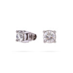 Solo Brilliance Diamond Earrings - 18K Jewellery