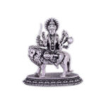 Maa Durga Antique Silver Idol - 925 Sterling Silver