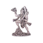 Lord Hanuman Antique Silver Idol - 925 Sterling Silver