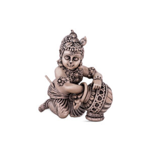 Silver Bal Krishna Idol - 925 Sterling Silver
