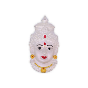 Sri Laxmi Wall Hanging-Golden Accents-925 Sterling Silver