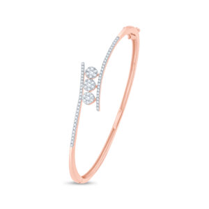 Triple Gleam Diamond Bracelet - 18K Jewellery