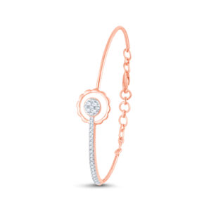 Bloom Charm Diamond Bracelet - 18K Jewellery