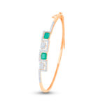 Emerald Duo Diamond Bracelet - 18K Jewellery