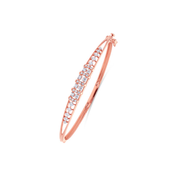 Radiant Rose Diamond Bracelet - 18K Jewellery