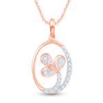 Clover Kiss Diamond Pendant - 18K Jewellery