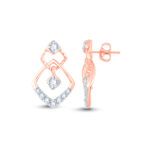 Misty Tangle Diamond Studs - 18K Jewellery