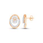 Starburst Halo Diamond Studs - 18K Jewellery