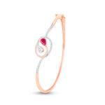 Twilight Bloom Diamond Bracelet - 18K Jewellery