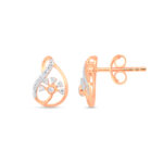 Elegant Aura Diamond Studs - 18K Jewellery