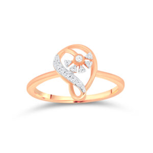 Elegant Aura Diamond Ring - 18K Jewellery