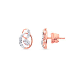 Luna Arc Diamond Studs - 18K Jewellery