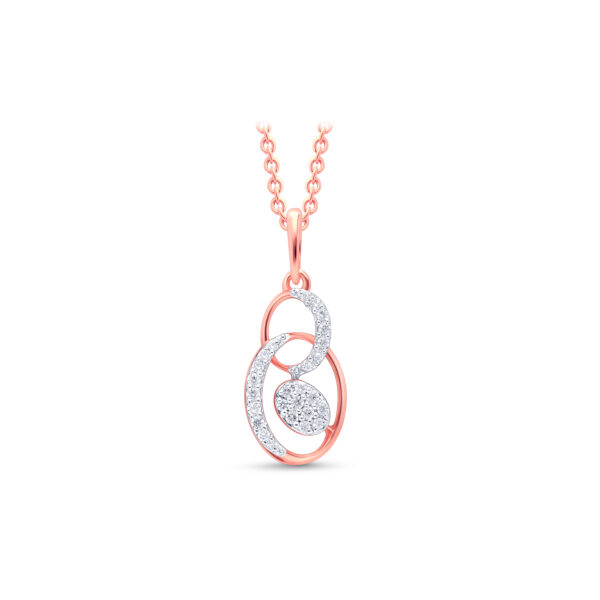 Luna Arc Diamond Pendant - 18K Jewellery
