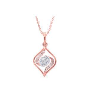 Sunspire Diamond Pendant - 18K Jewellery