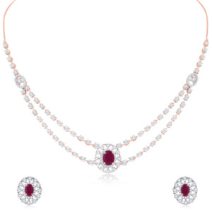 Royal Elegance Diamond Set - 18K Jewellery