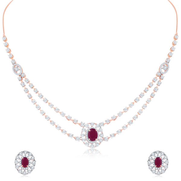 Royal Elegance Diamond Set - 18K Jewellery