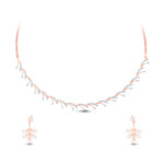 Whispering Willow Diamond Set - 18K Jewellery