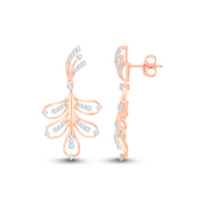 Whispering Willow Diamond Set - 18K Jewellery