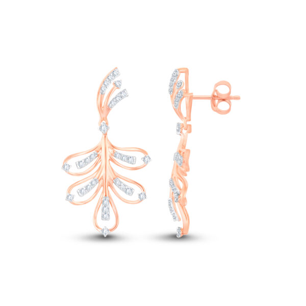 Whispering Willow Diamond Set - 18K Jewellery