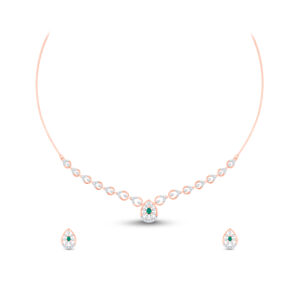 Celestial Embrace Diamond Set - 18K Jewellery
