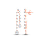 Regal Cascade Diamond Set - 18K Jewellery