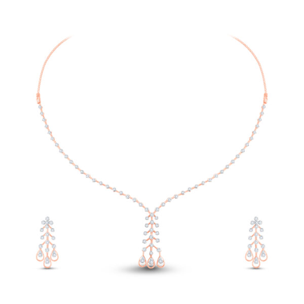 Blush Blossom Diamond Set - 18K Jewellery