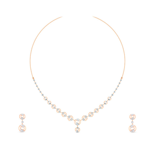 Serene Shine Diamond Set - 18K Jewellery