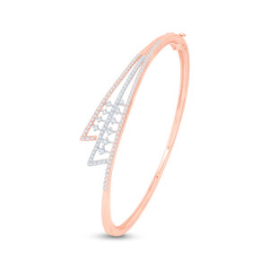 Ribbon Twist Diamond Bracelet - 18K Jewellery
