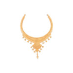 Golden Filigree Choker - 22K Jewellery