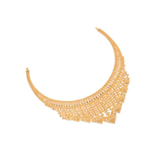 Regal Heritage Gold Choker - 22K Jewellery