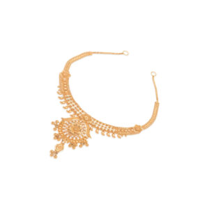Classic Gold Temple Necklace - 22K Jewellery