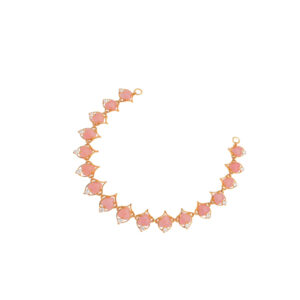 Blush Petal Gold Necklace - 22K Jewellery
