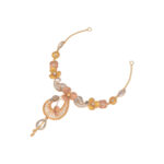 Floral Harmony Gold Necklace - 22K Jewellery