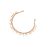 CZ Radiance Gold Necklace - 22K Jewellery