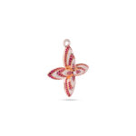Rosy Petal Bloom Diamond Pendant - 18K Jewellery