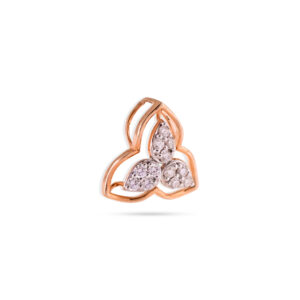 Triple Gleam Diamond Pendant - 18K Jewellery