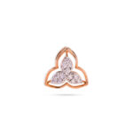 Triple Gleam Diamond Pendant - 18K Jewellery