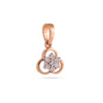 Clover Charm Diamond Pendant - 18K Jewellery
